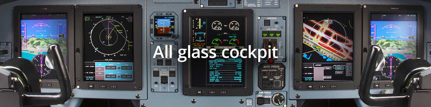 All glass cockpit